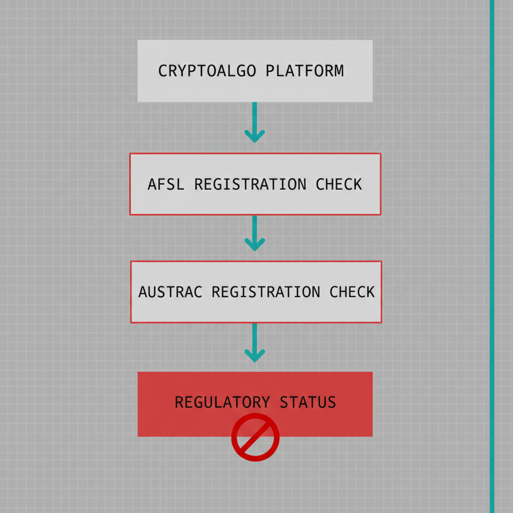 Regulatory verification flowchart for cryptocurrency trading platform compliance steps